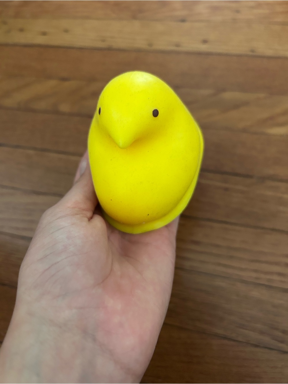 Peep squishy toy